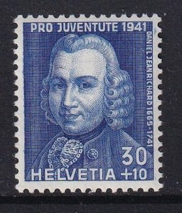 Switzerland  #B113 MH 1941  Pro Juventute 30c Daniel Jean Richard