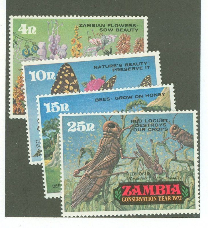 Zambia #86-9 Unused Single (Complete Set)