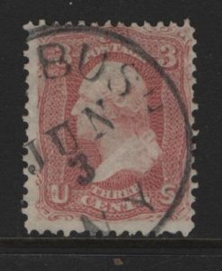 US, 65, USED, 1861-62, FRANKLIN