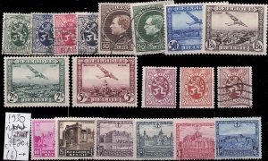 SMALL COLLECTION OF STAMPS FROM BELGIUM M & U VF