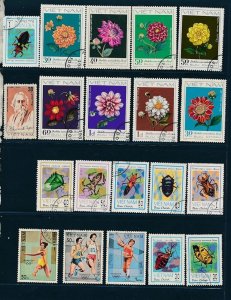 D393327 Vietnam Nice selection of VFU Used stamps