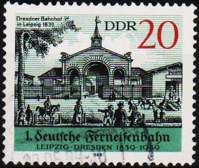 Germany(DDR). 1989 20pf S.G.E2940 Fine Used