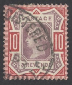 Great Britain Sc# 121 Used (a) 1890 10p Queen Victoria