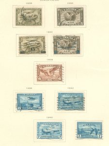 Canada #C1-C9 Used Single (Complete Set)