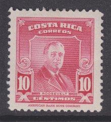 Costa Rica sc#252 1947 10c FDR MLH