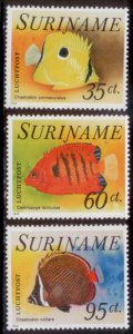 Suriname 1976 SC# C55-7  Fish MNH-OG E170