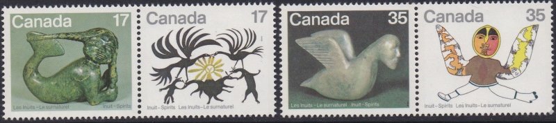 866-69 Inuit - Spirits MNH