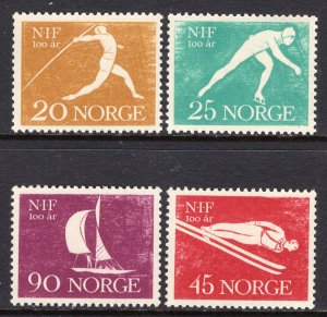 Norway 389-392 MNH VF
