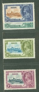 Malta #184-87  Single (Complete Set) (Jubilee)