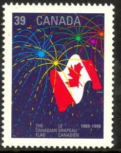 CANADA 1990 Canada Flag Anniversary Issue Sc 1278 MNH