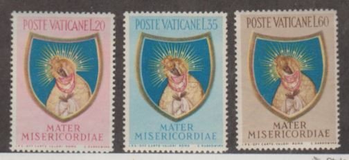 Vatican City Scott #189-190-191 Stamps - Mint NH Set