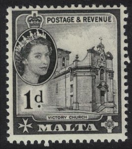 Malta Victory Church 1d WW12 1963 MNH SG#314