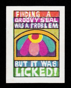 REKLAMEMARKE POSTER STAMP ⭐ FINDING A GROOVY SEAL WAS A PROBLEM... ⭐ MNH-OG