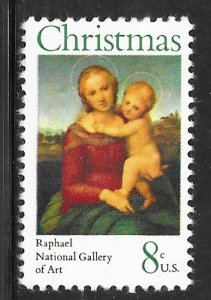 USA 1507: 8c Small Cowper Madonna, Raphael, MNH, F-VF