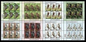 2023 Belarus 1534KL-1541KL Birds - Owls