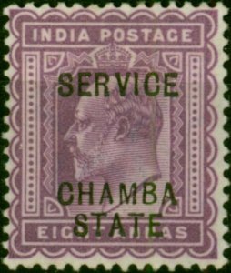 Chamba 1905 8a Purple SG029 Fine MM