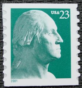 US #3475A MNH Coil Single, George Washington, SCV $.50 