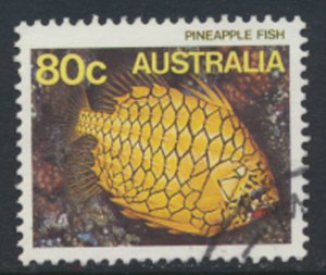 Australia  Sc# 917 Used  Pineapple Fish see details & scan                      