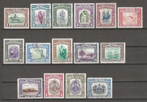 NORTH BORNEO 1939 SG 303/17 USED Cat £750