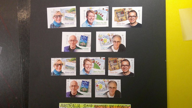 Australia 2019 Australian Legends Scott# 4903-4912 Mint XF NH CPL set of 10