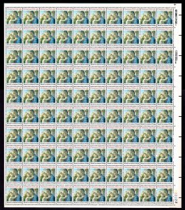 Scott #1939 Madonna Sheet of 50 Stamps - MNH P#2222