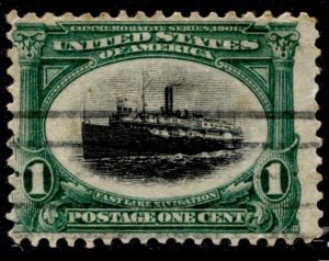 US Stamps #294 USED SHIP ISSUE