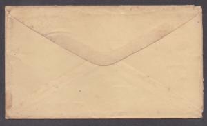 **US 19th Cent FL Cover, SC# 64b, St. Augustine, FL 3/13 CDS, Civil War Era?