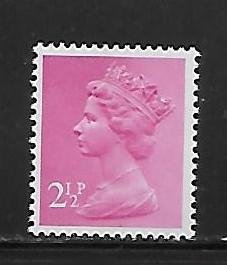 Great Britain MH32 s.g. x851 (U86e) 2 1/2p Machin MNH
