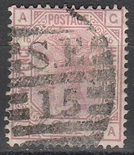 Great Britain #67 Plate 16 F-VF Used CV $60.00  (A2989)