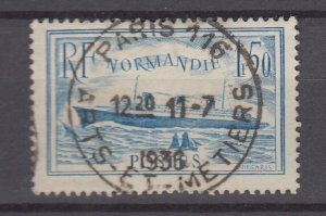 J40807 JL Stamps 1935 france son used #b300a ship