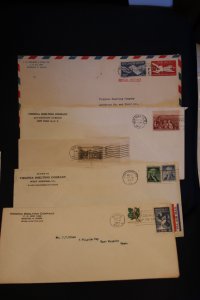 6 different US covers fm '50's (#1431)