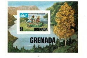 Grenada - 1975 - Scouting and Camping - Souvenir Sheet - MNH (Scott#651)