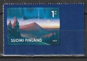 2010 Finland - Sc 1364 - MNH VF - 1 single - Santa in Sleigh