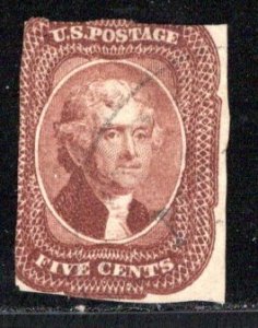 United States Scott # 12, used