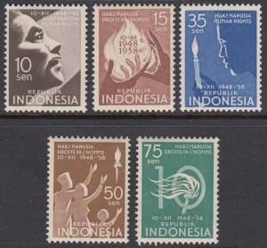 Indonesia 468-72 Human Rights mnh