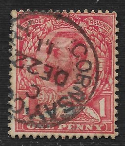 Great Britain #152 1p King George V ~ Used