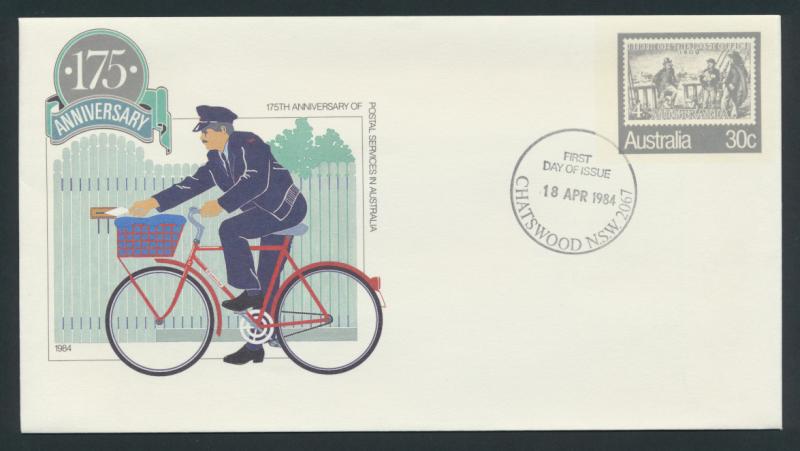 Australia PrePaid Envelope 1984 175th Anniversary Postal Services