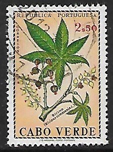 Cape Verde # 348 - Ricinus - used.....{BRN3}