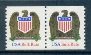 2604 10c Eagle Fine MNH Pair