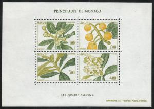 Monaco Four Seasons S/Sheet (Scott #1472 ) MNH