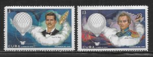 Cuba 1514-1515 Aviation Pioneers set MNH