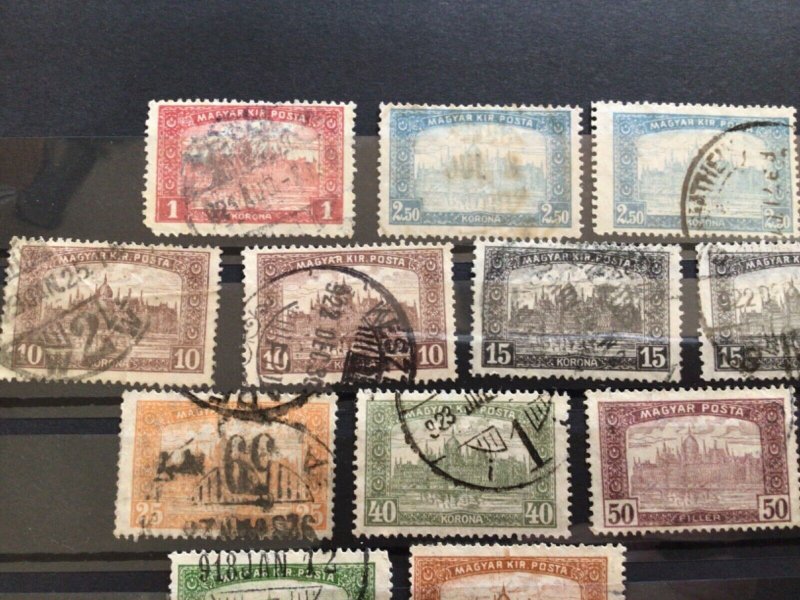 Hungary mounted mint & used stamps A12868