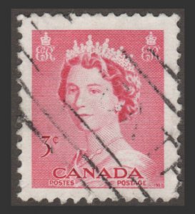 CANADA STAMP 1953. SCOTT # 327. USED.