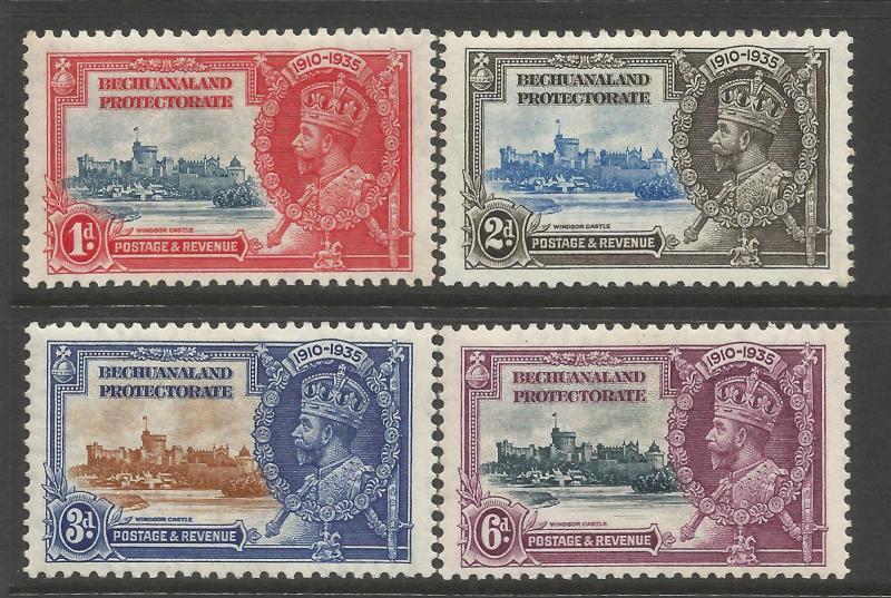 Bechuanaland Protectorate 1935 KGV Silver Jubilee set unmounted mint