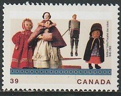 1990 Canada - Sc 1275 - MNH VF - 1 single - Dolls - Settlers' Dolls