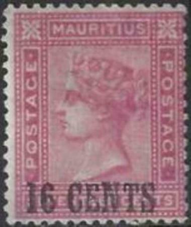 Mauritius 1883 SC 76 MLH Set