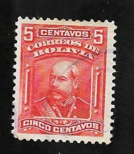 Bolivia 1901 - U - Scott #73