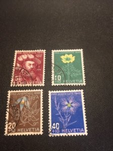 Switzerland B187-190 used (2)