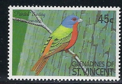 St Vincent Grenadines 727 MNH 1990 Birds (an2810)