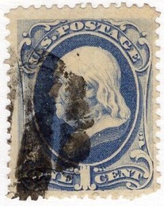 United States Scott #156 used LC NG